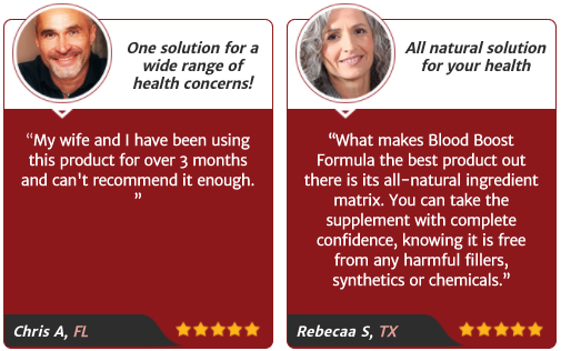 Blood Boost Formula Testimonial