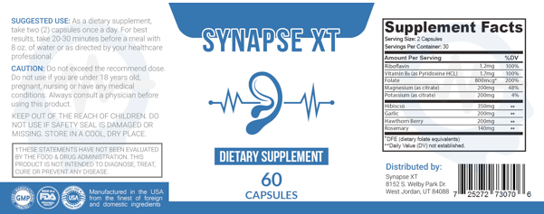 Synapse XT Supplement Supplement Review - Any Side Effects? My Result!