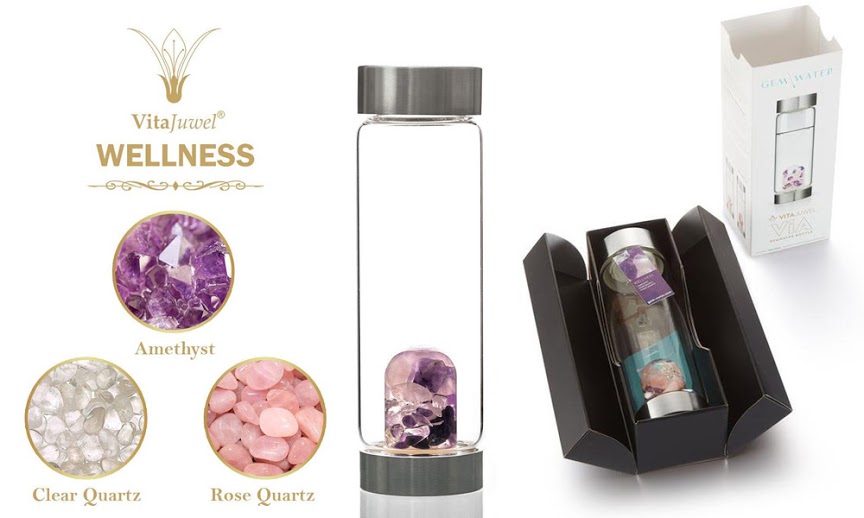 vitajuwel wellness water bottle