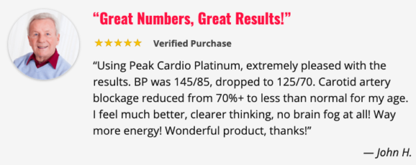 Peak Cardio Platinum Reviews